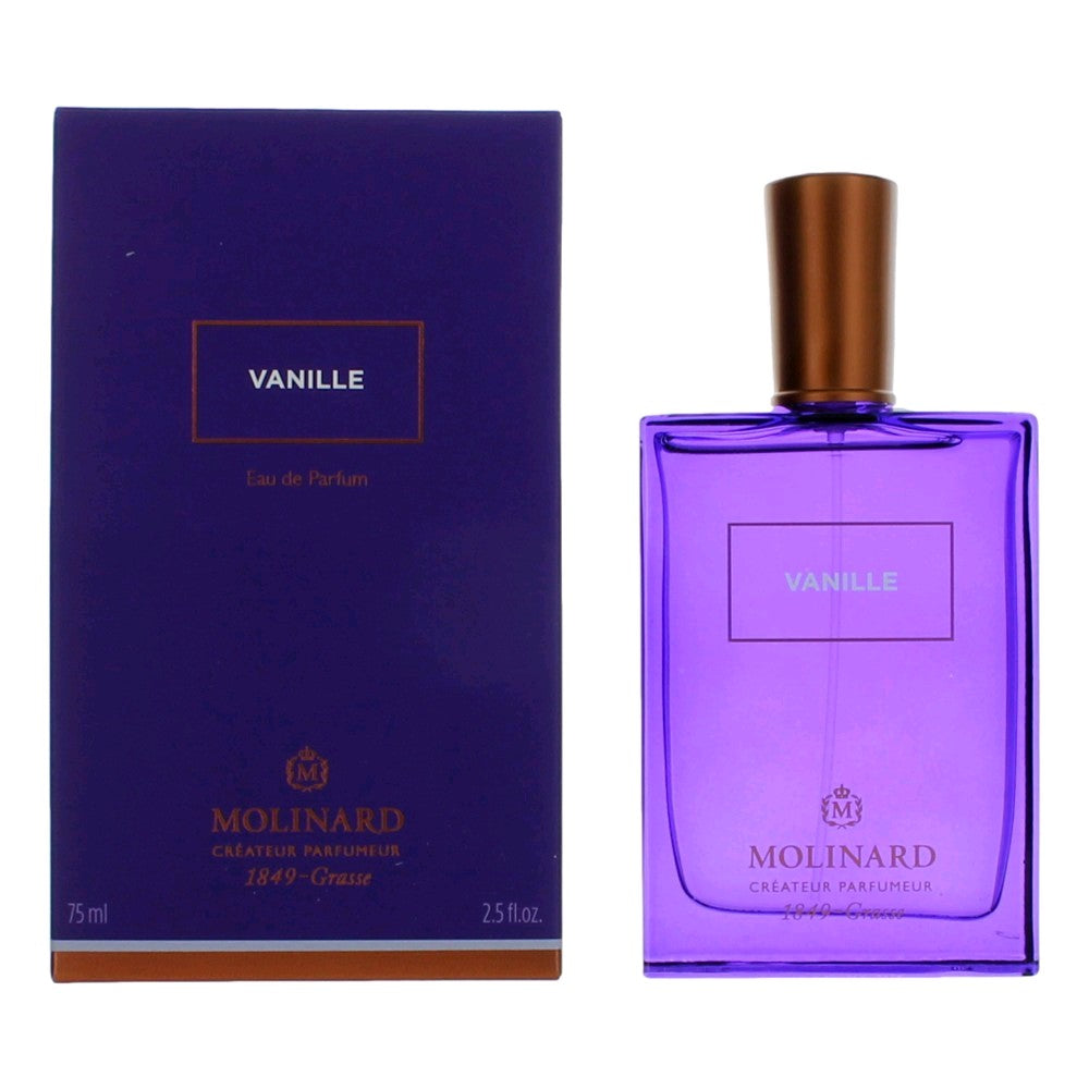 Molinard Vanille Eau de Parfum Spray for Women 2.5 Fl Oz