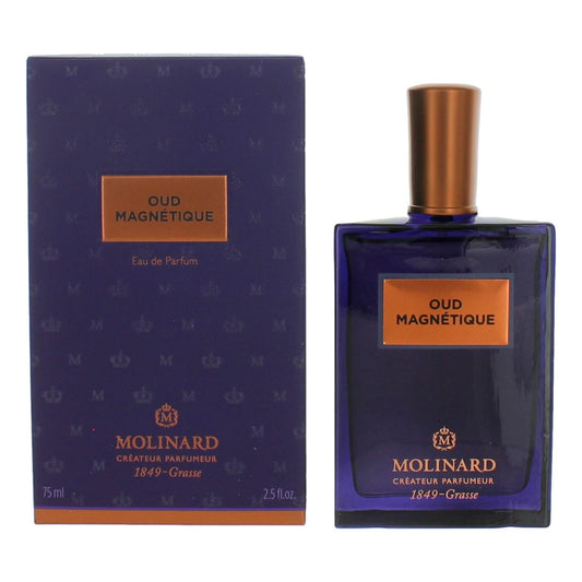 Molinard Oud Magnetique Eau de Parfum Spray for Unisex 2.5 Fl Oz