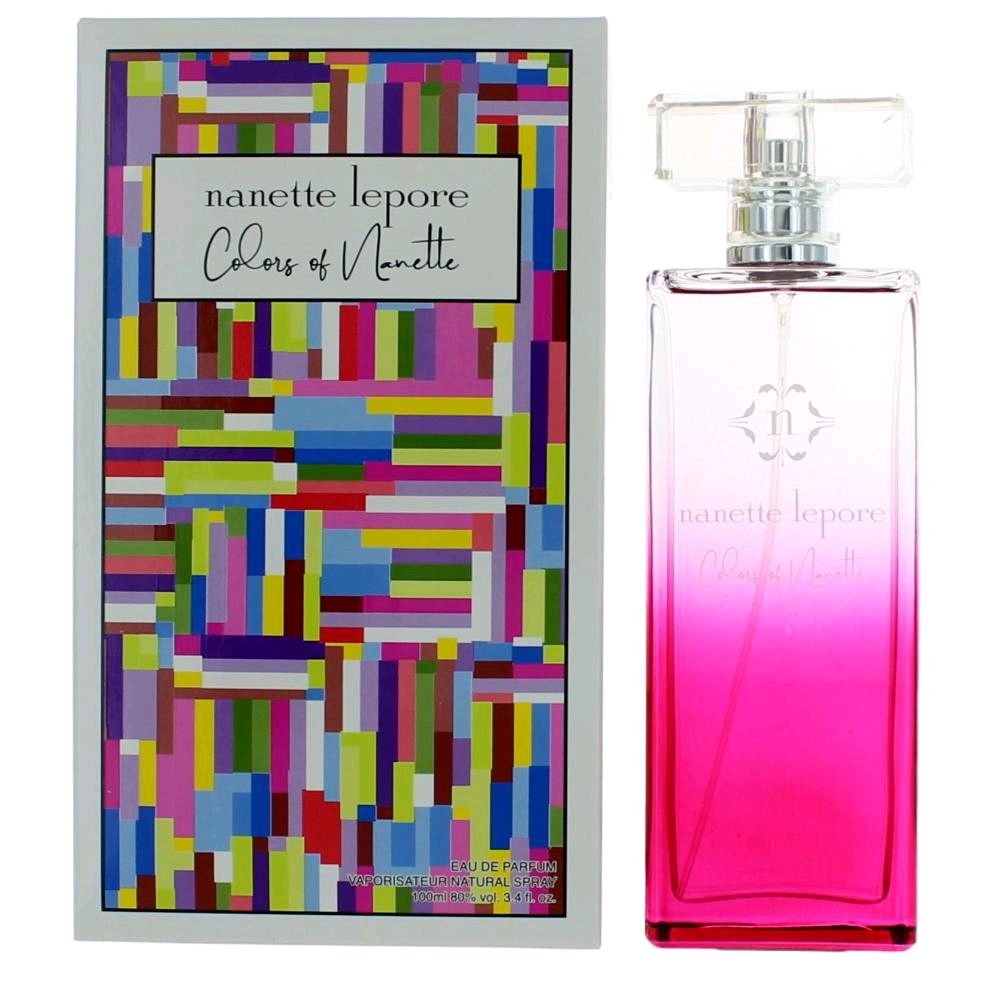 Nanette Lepore Colors of Nanette Eau de Parfum Spray for Women 3.4 Fl Oz