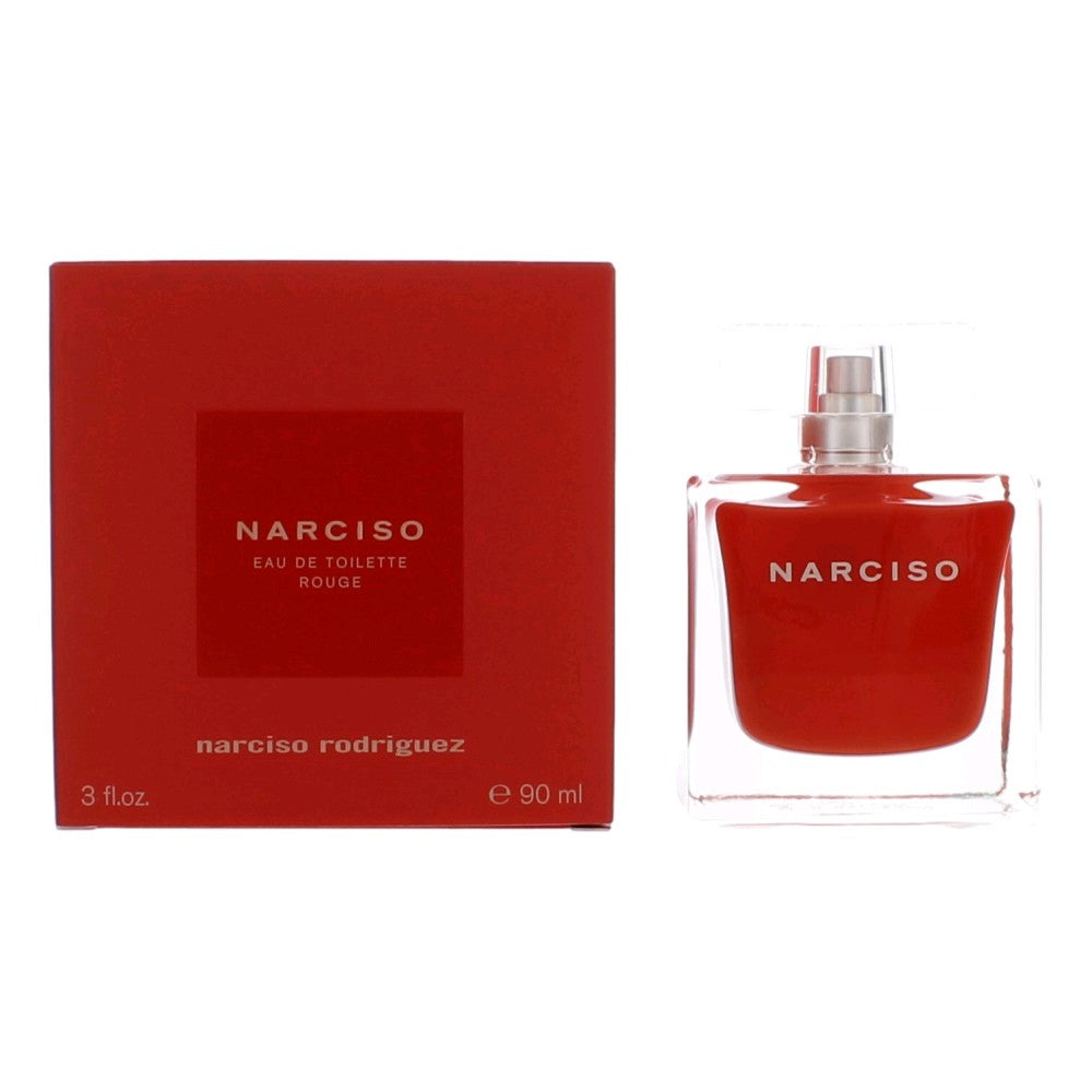 Narciso Rodriguez Narciso Rodriguez Rouge Eau de Toilette Spray for Women 3 Fl Oz