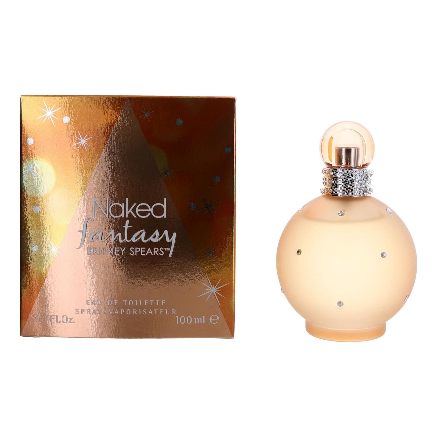 Britney Spears Naked Fantasy Eau de Toilette Spray for Women 3.3 Fl Oz