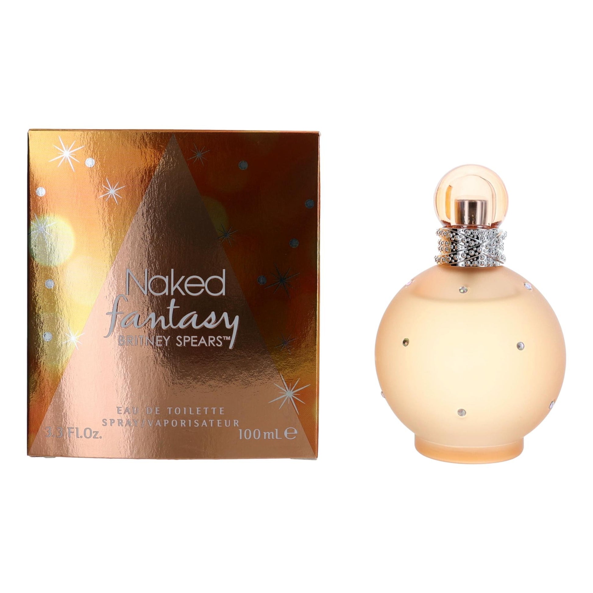 Britney Spears Naked Fantasy Eau de Toilette Spray for Women 3.3 Fl Oz