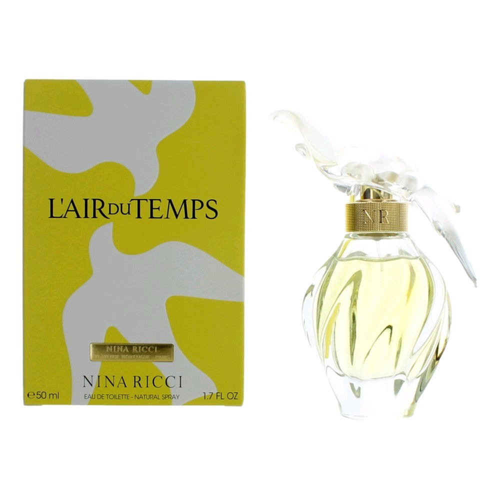 Nina Ricci L'air du Temps Eau de Toilette Spray for Women 1.7 Fl Oz