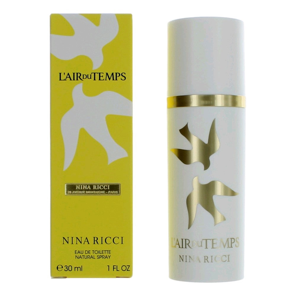 Nina Ricci L'air du Temps Eau de Toilette Spray for Women 1 Fl Oz