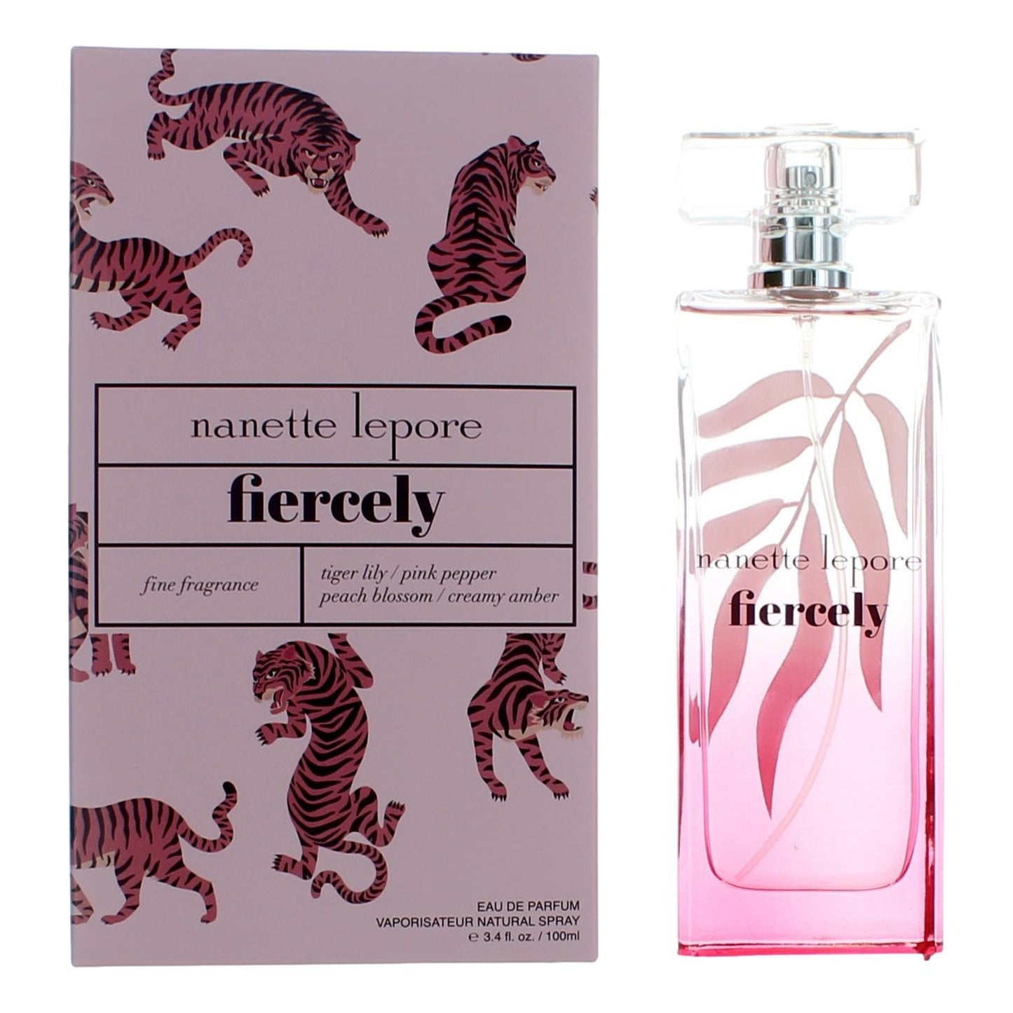 Nanette Lepore Fiercely Eau de Parfum Spray for Women 3.4 Fl Oz