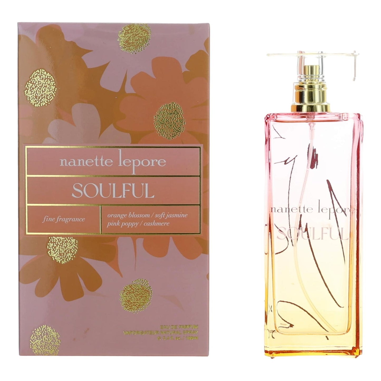 Nanette Lepore Soulful Eau de Parfum Spray for Women 3.4 Fl Oz