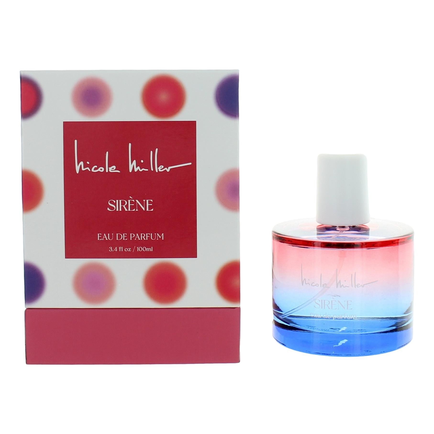 Nicole Miller Sirene Eau de Parfum Spray for Women 3.4 Fl Oz