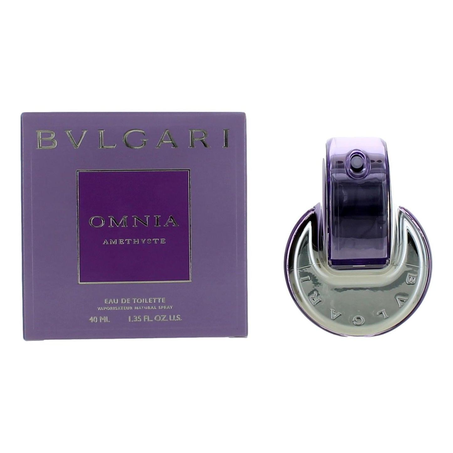 Bvlgari Omnia Amethyste Eau de Toilette Spray for Women 1.35 Fl Oz