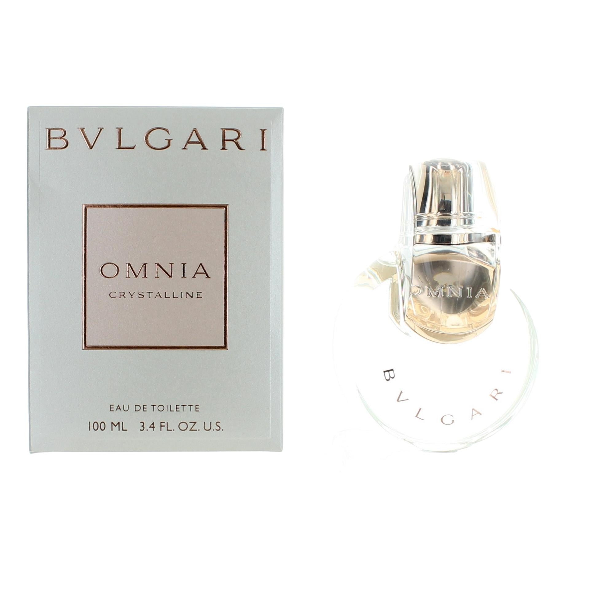 Bvlgari Omnia Crystalline Eau de Toilette Spray for Women 3.4 Fl Oz