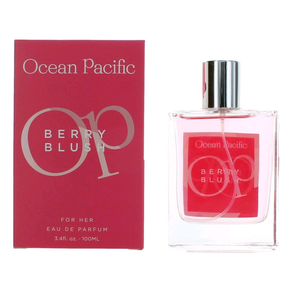 Ocean Pacific OP Berry Blush Eau de Parfum Spray for Women 3.4 Fl Oz