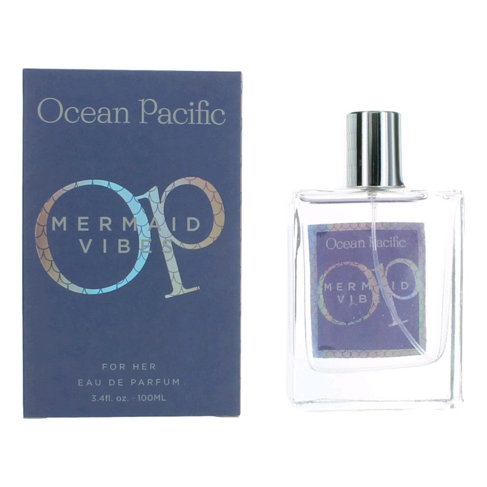 Ocean Pacific OP Mermaid Vibes Eau de Parfum Spray for Women 3.4 Fl Oz