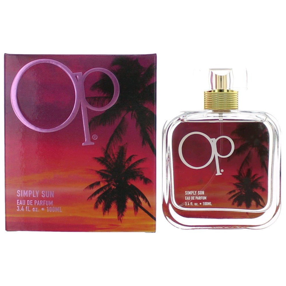 Ocean Pacific OP Simply Sun Eau de Parfum Spray for Women 3.4 Fl Oz