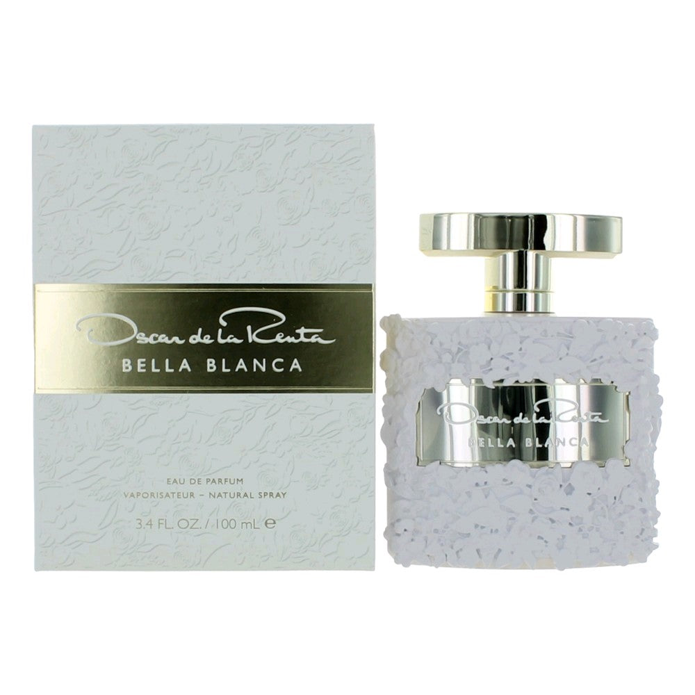 Oscar De La Renta Bella Blanca Eau de Parfum Spray for Women 3.4 Fl Oz