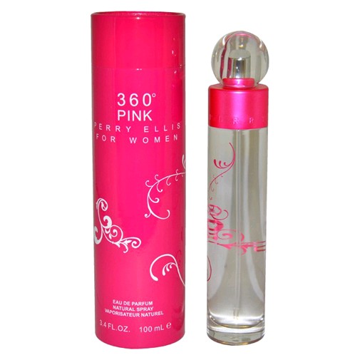 Perry Ellis Perry Ellis 360 Pink Eau de Parfum Spray for Women 3.4 Fl Oz