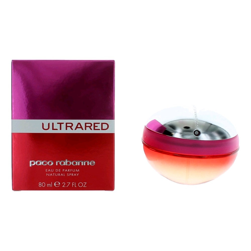 Paco Rabanne Ultrared Eau de Parfum Spray for Women 2.7 Fl Oz