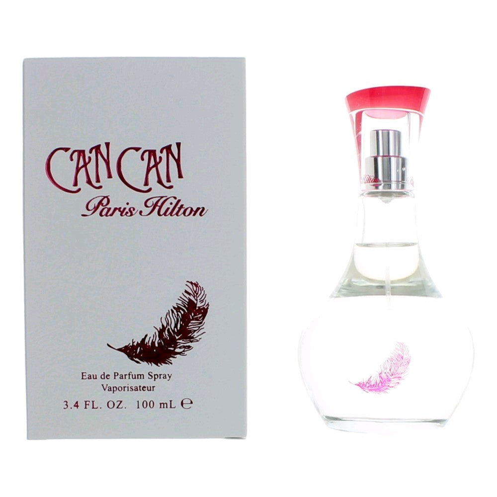 Paris Hilton Can Can Eau de Parfum Spray for Women 3.4 Fl Oz