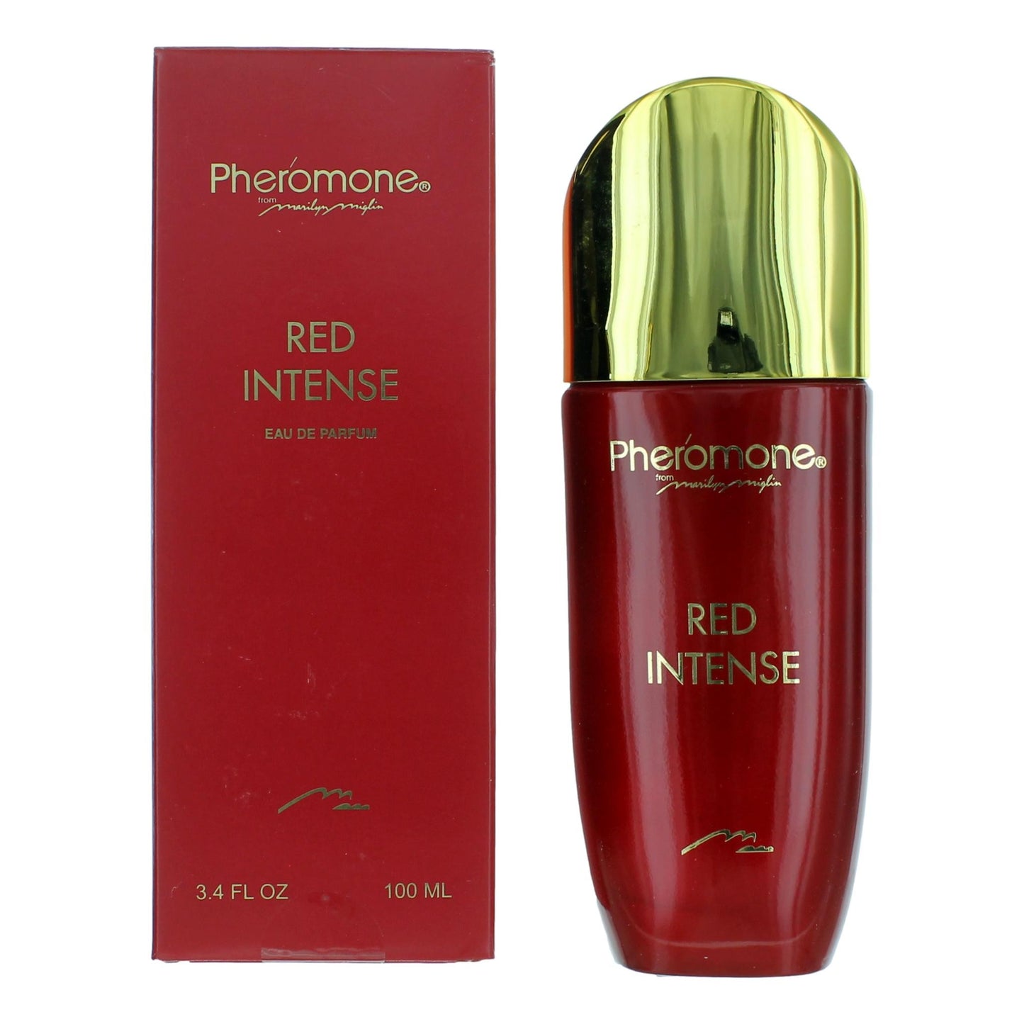 Marilyn Miglin Pheromone Red Intense Eau de Parfum Spray for Women 3.4 Fl Oz