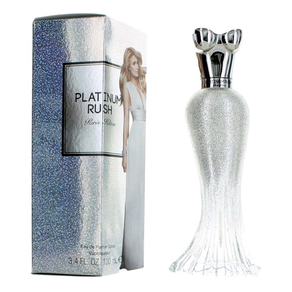 Paris Hilton Platinum Rush Eau de Parfum Spray for Women 3.4 Fl Oz