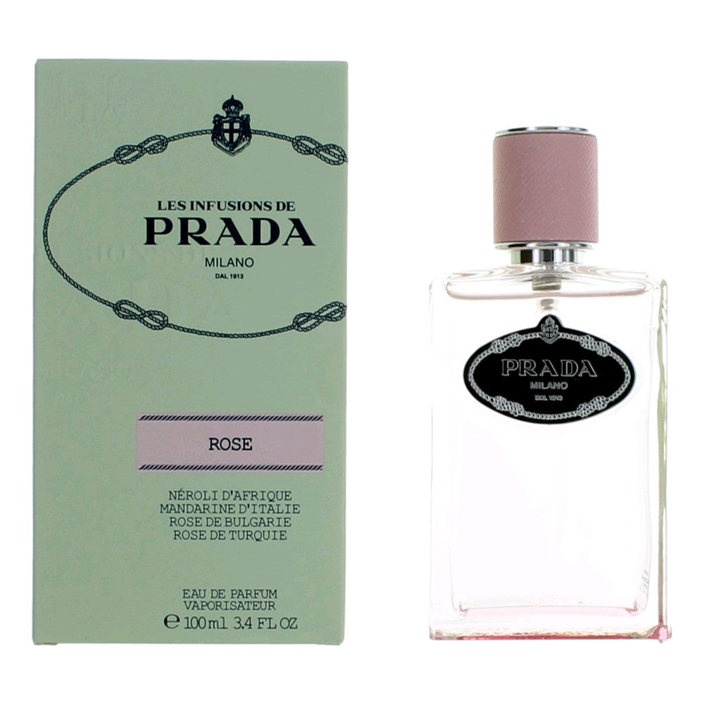 Prada Prada Milano Infusion De Rose Eau de Parfum Spray for Women 3.4 Fl Oz