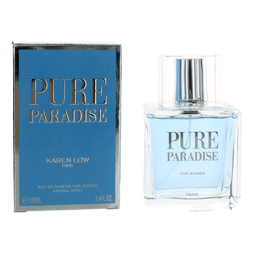 Karen Low Pure Paradise Eau de Parfum Spray for Women 3.4 Fl Oz