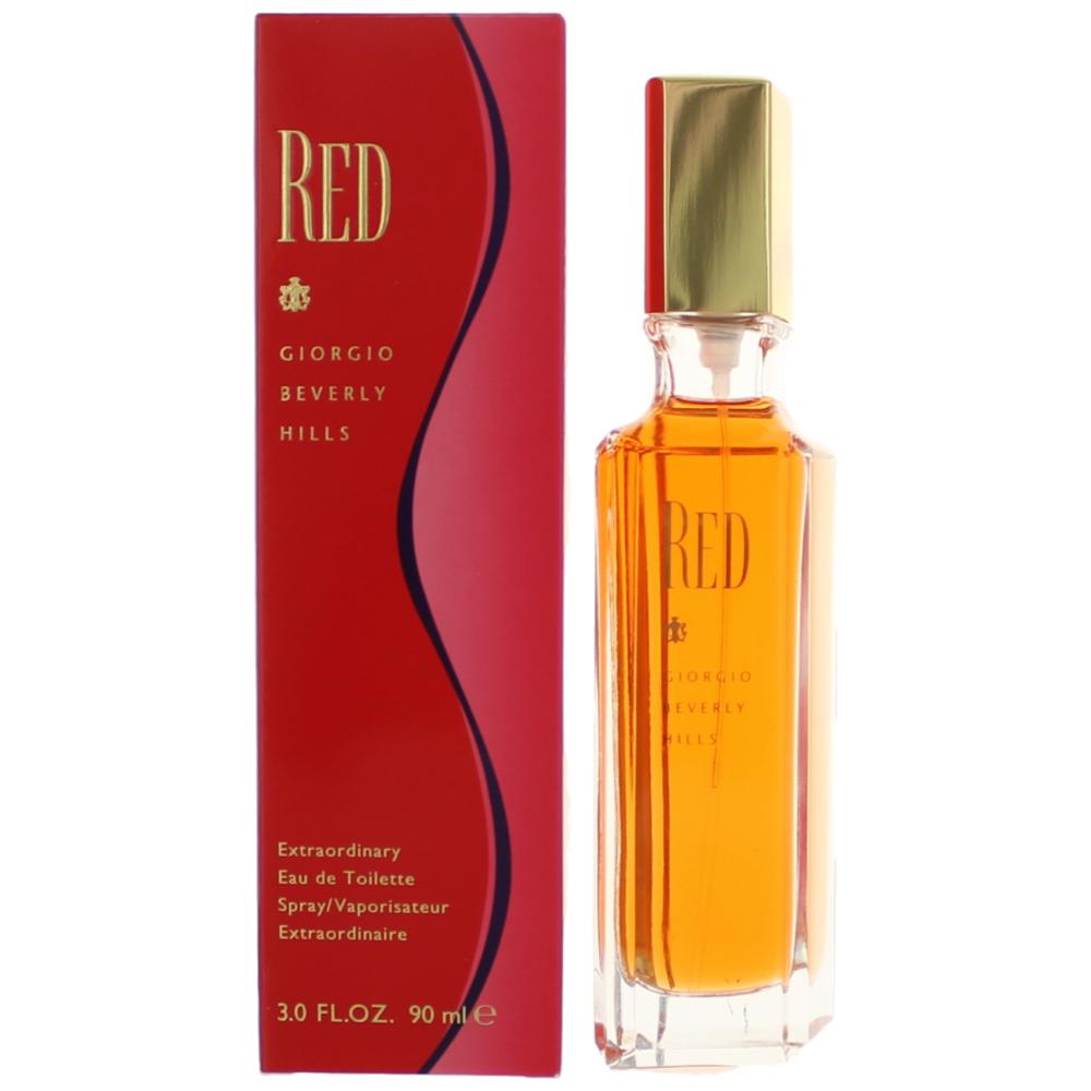 Beverly Hills Red Eau de Toilette Spray for Women 3 Fl Oz