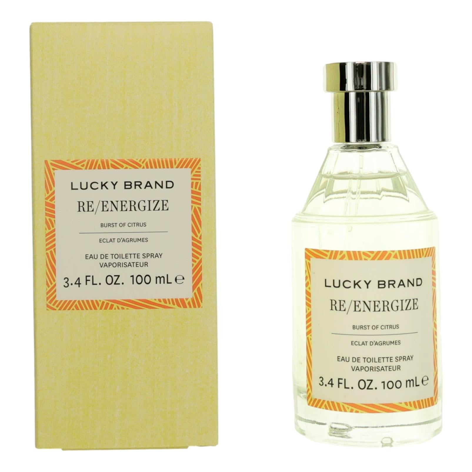 Lucky Brand Re/Energize by Lucky Brand, 3.4 oz EDT Spray for Women