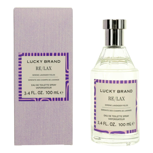 Lucky Brand Re/Lax by Lucky Brand, 3.4 oz EDT Spray for Women