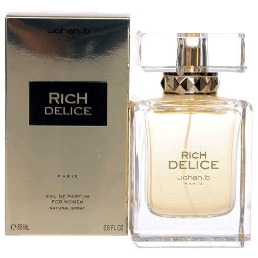 Johan.b Rich Delice Eau de Parfum Spray for Women 2.8 Fl Oz