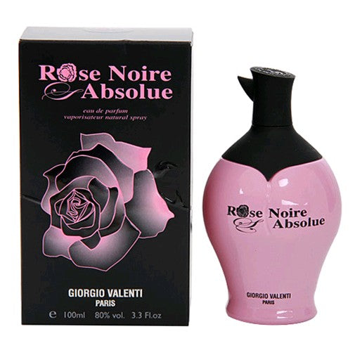 Giorgio Valenti Rose Noire Absolue Eau de Parfum Spray for Women 3.4 Fl Oz