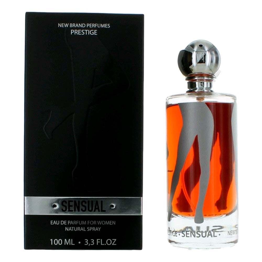 New Brand Sensual Eau de Parfum Spray for Women 3.3 Fl Oz