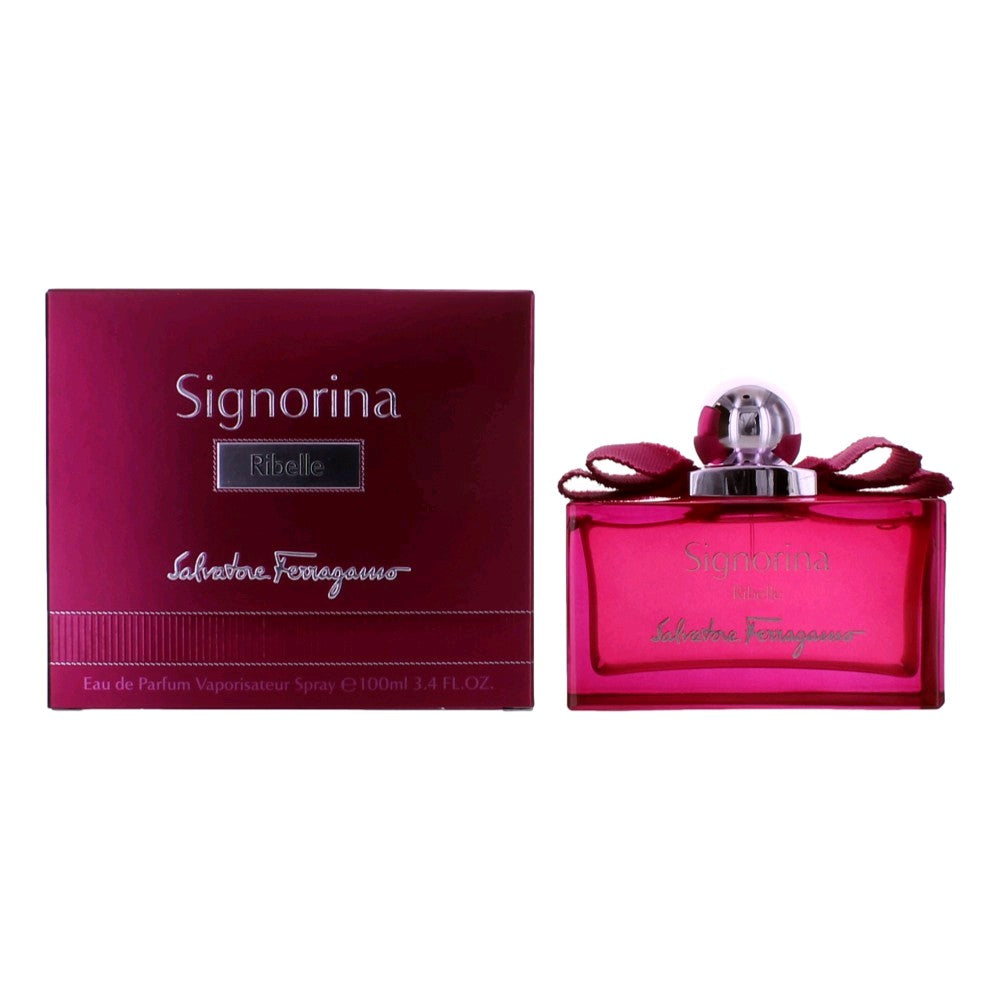 Salvatore Ferragamo Signorina Ribelle Eau de Parfum Spray for Women 3.4 Fl Oz