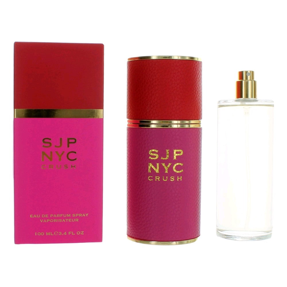 Sarah Jessica Parker SJP NYC Crush Eau de Parfum Spray for Women 3.4 Fl Oz