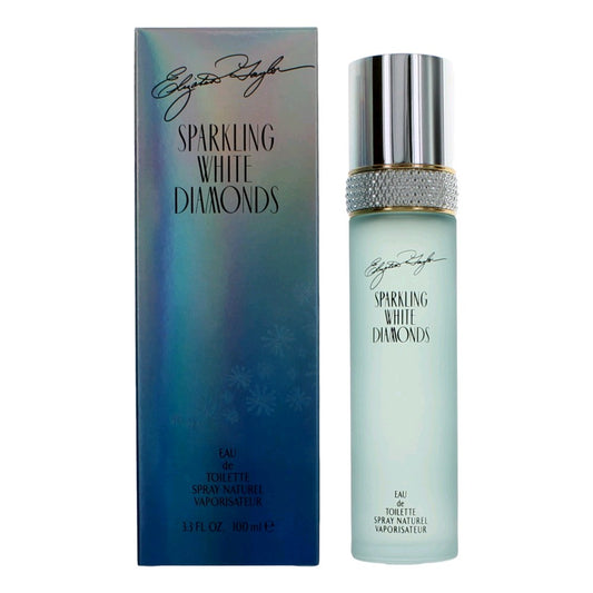 Elizabeth Taylor Sparkling White Diamonds Eau de Toilette Spray for Women 3.3 Fl Oz