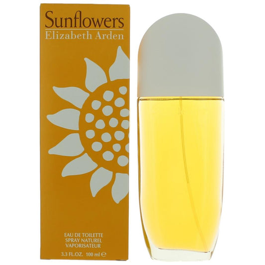 Elizabeth Arden Sunflowers Eau de Toilette Spray for Women 3.3 Fl Oz