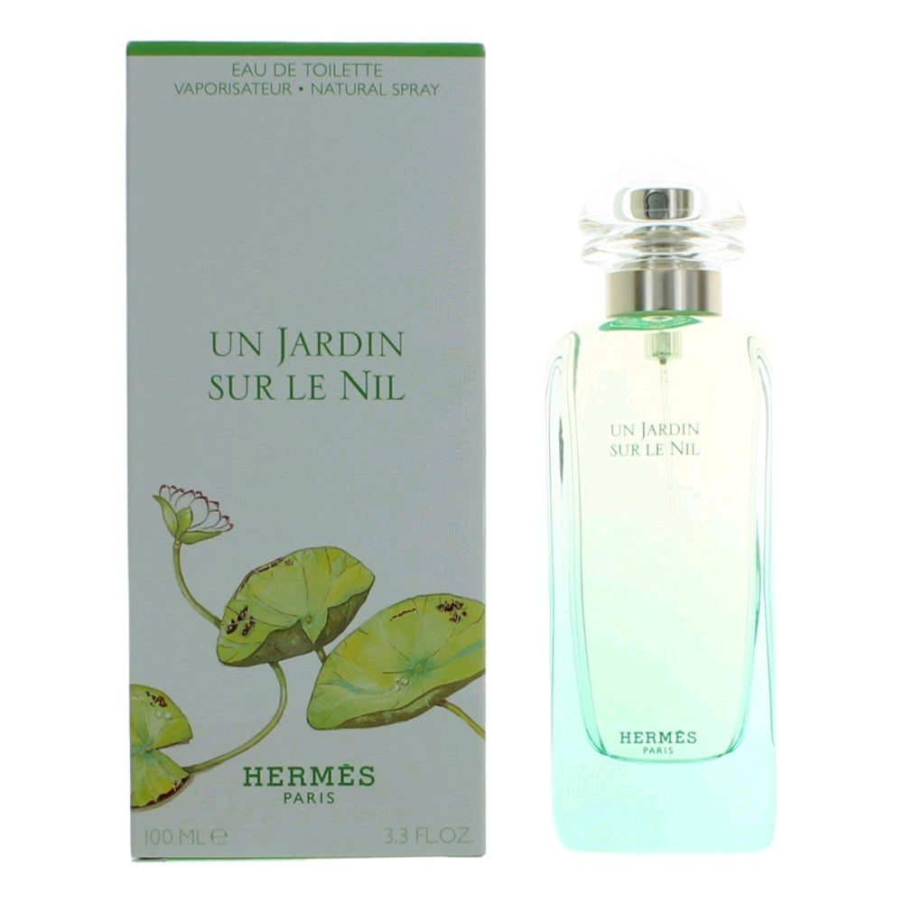 Hermes Un Jardin Sur Le Nil Eau de Toilette Spray for Unisex 3.3 Fl Oz