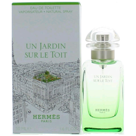 Hermes Un Jardin Sur Le Toit Eau de Toilette Spray for Women 1.6 Fl Oz