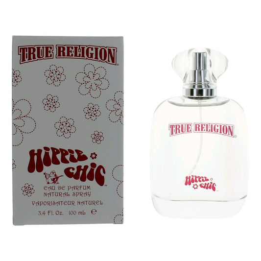 true religion Hippie Chic Eau de Parfum Spray for Women 3.4 Fl Oz