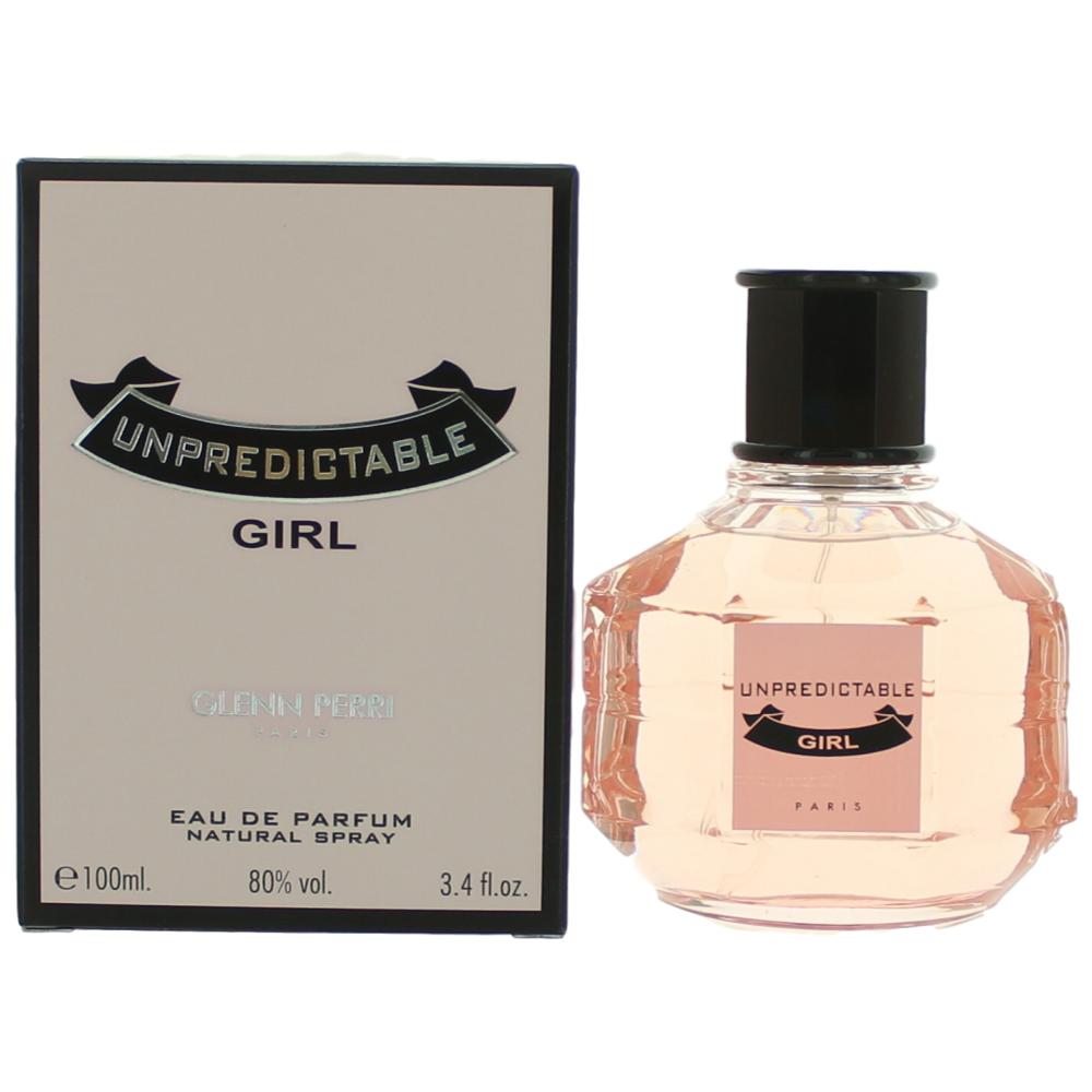 Glenn Perri Unpredictable Girl Eau de Parfum Spray for Women 3.4 Fl Oz