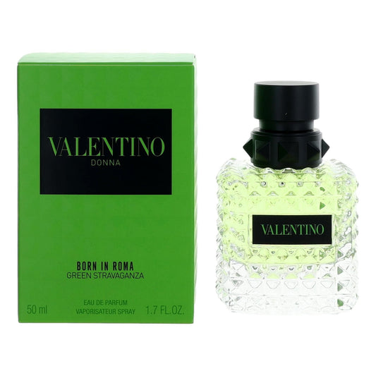 Valentino Valentino Donna Born in Roma Green Stravaganza Eau de Parfum Spray for Women 1.7 Fl Oz