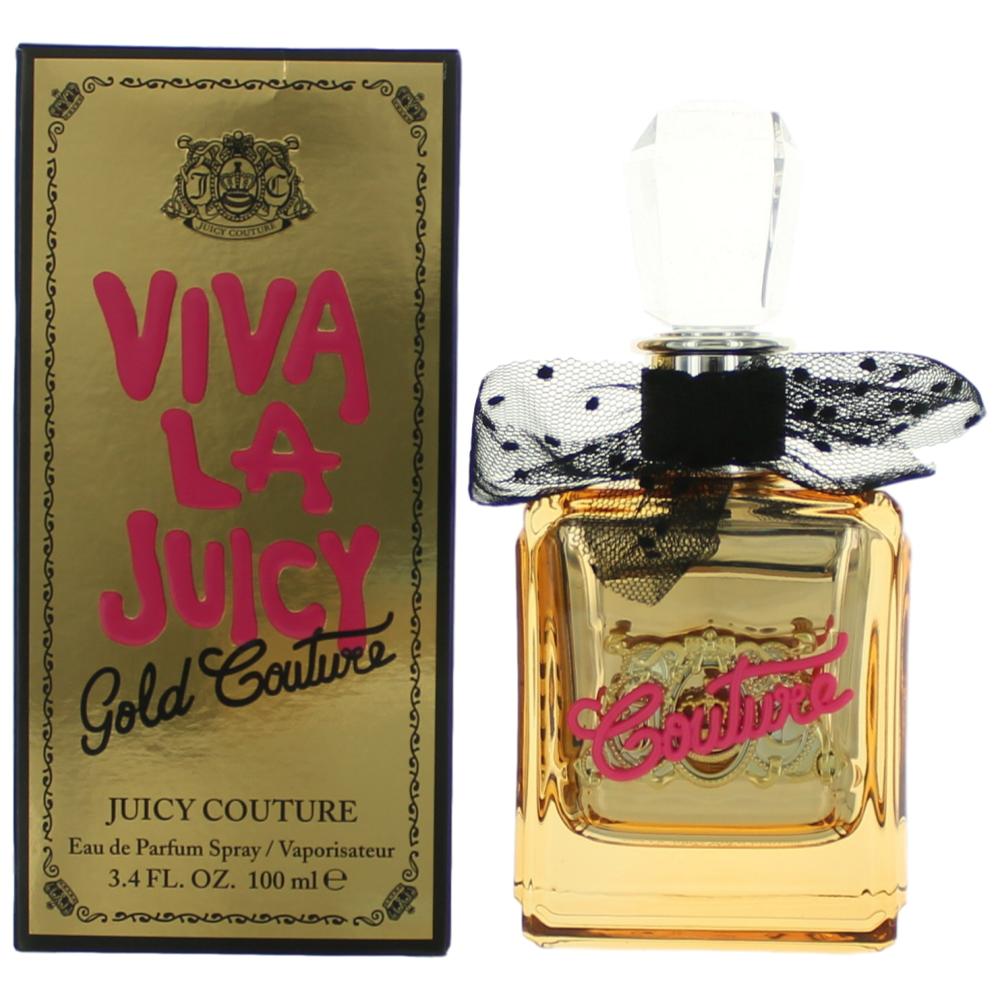 Juicy Couture Viva La Juicy Gold Couture Eau de Parfum Spray for Women 3.4 Fl Oz