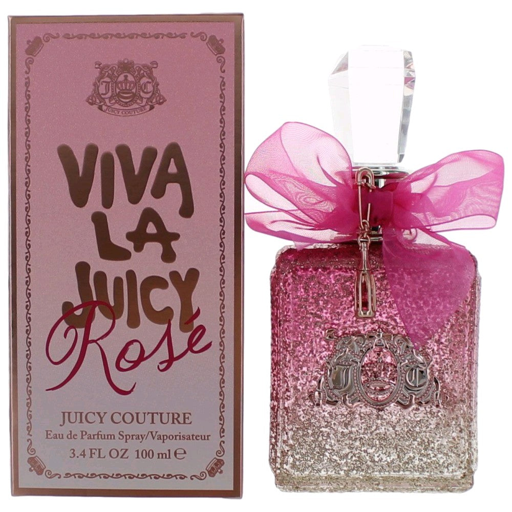 Juicy Couture Viva La Juicy Rose Eau de Parfum Spray for Women 3.4 Fl Oz