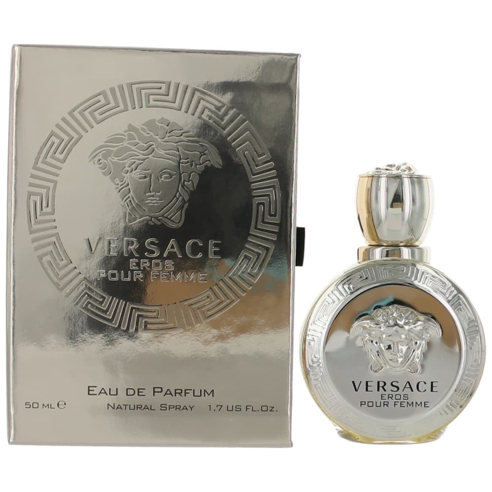 Versace Eros Pour Femme Eau de Parfum Spray for Women 1.7 Fl Oz