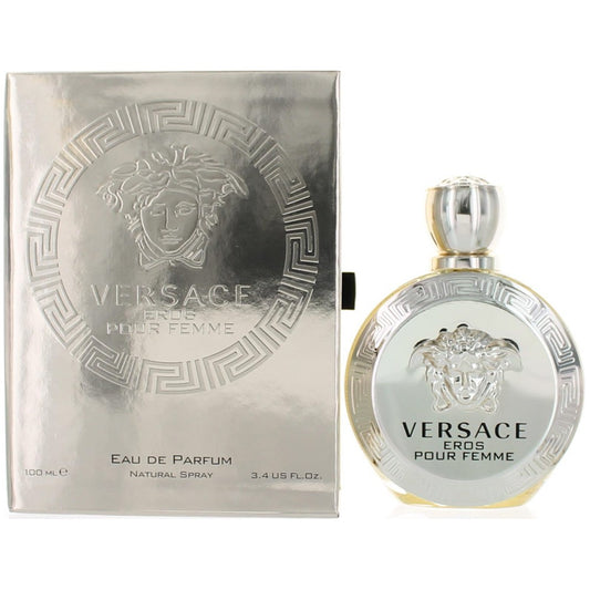 Versace Eros Pour Femme Eau de Parfum Spray for Women 3.4 Fl Oz