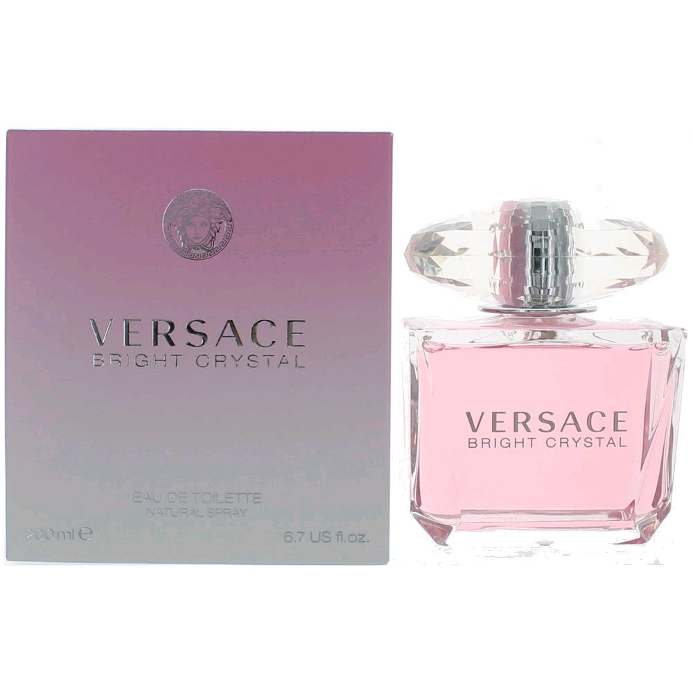 Versace Versace Bright Crystal Eau de Toilette Spray for Women 6.7 Fl Oz