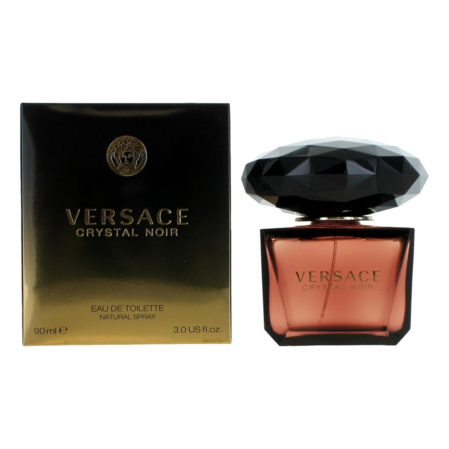 Versace Versace Crystal Noir Eau de Toilette Spray for Women 3 Fl Oz