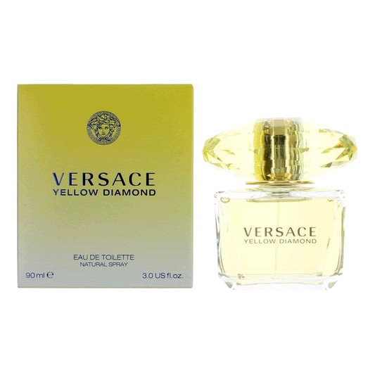 Versace Versace Yellow Diamond Eau de Toilette Spray for Women 3 Fl Oz