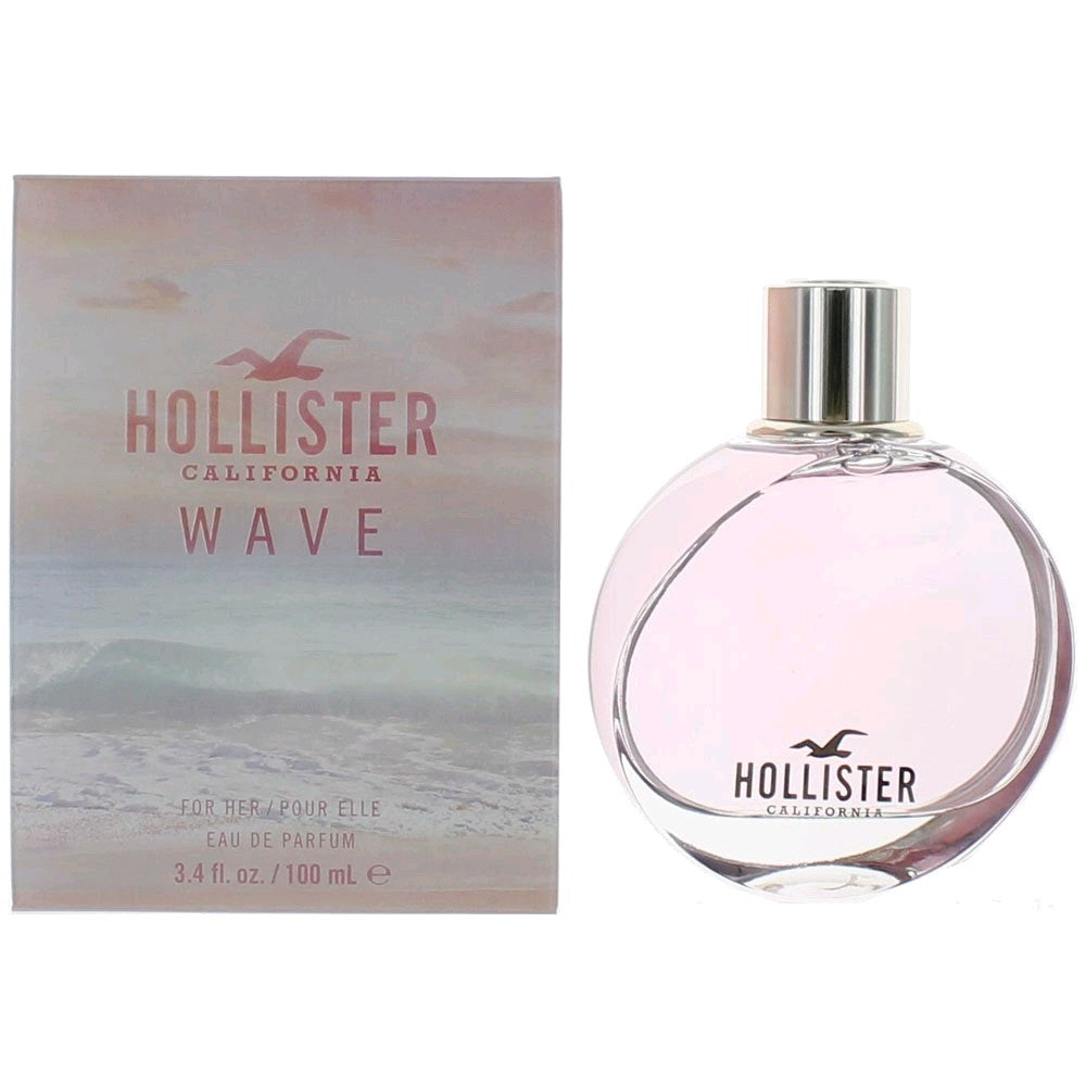 Hollister Wave Eau de Parfum Spray for Women 3.4 Fl Oz