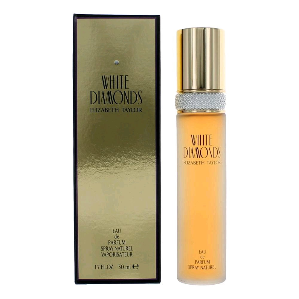 Elizabeth Taylor White Diamonds Eau de Parfum Spray for Women 1.7 Fl Oz