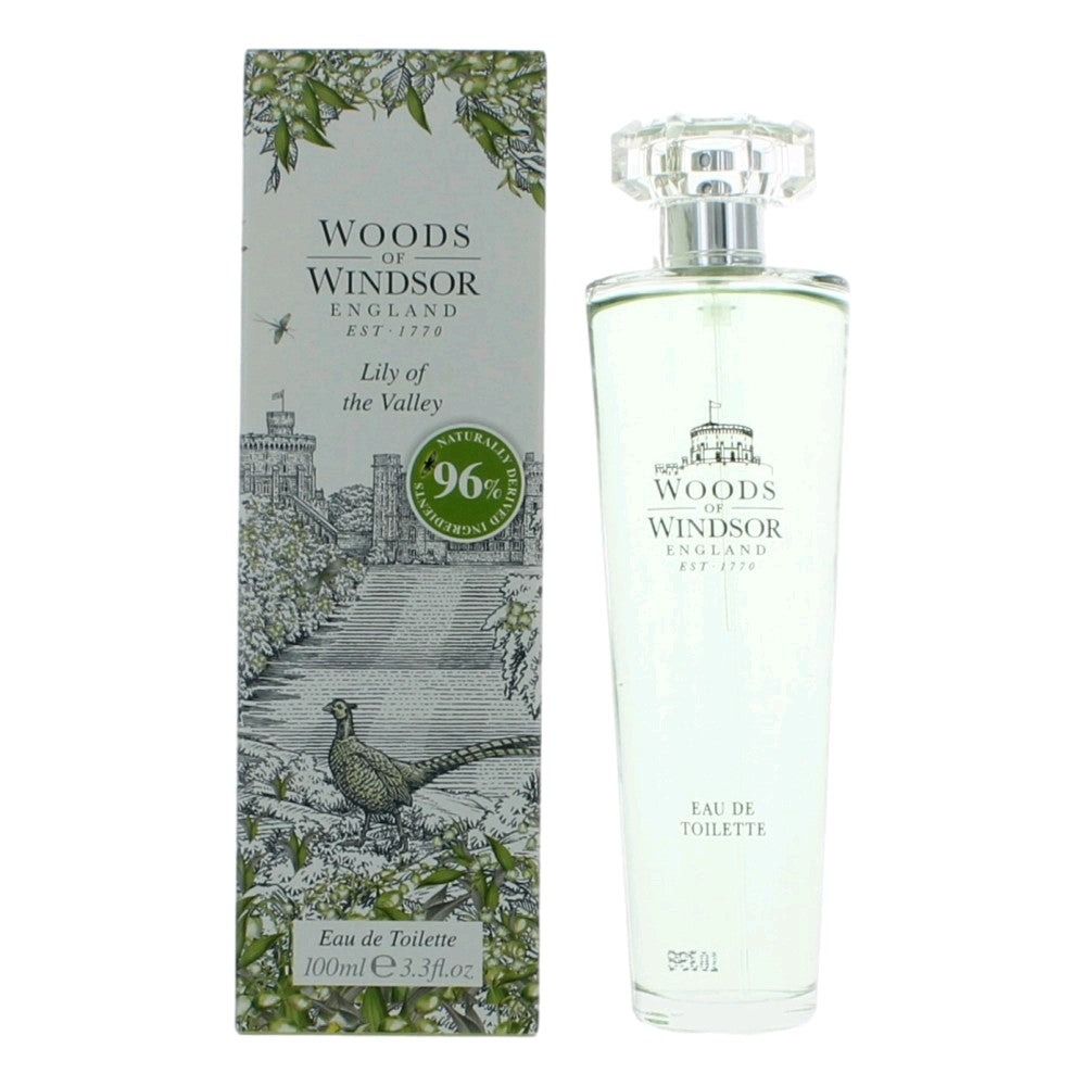 Woods Of Windsor Woods of Windsor Lily of The Valley Eau de Toilette Spray for Women 3.3 Fl Oz