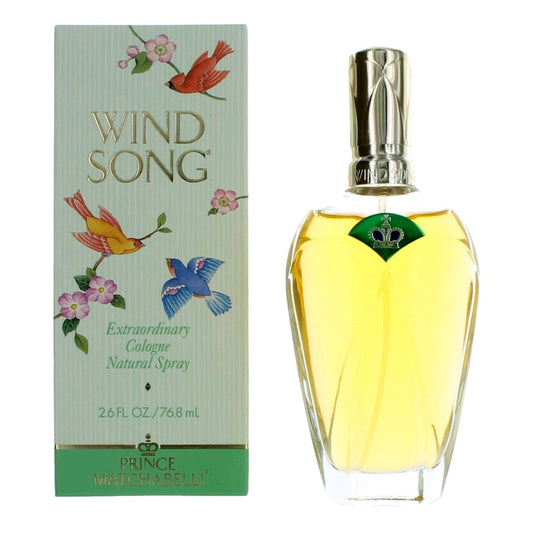 Prince Matchabelli Wind Song Eau de Cologne Spray for Women 2.6 Fl Oz